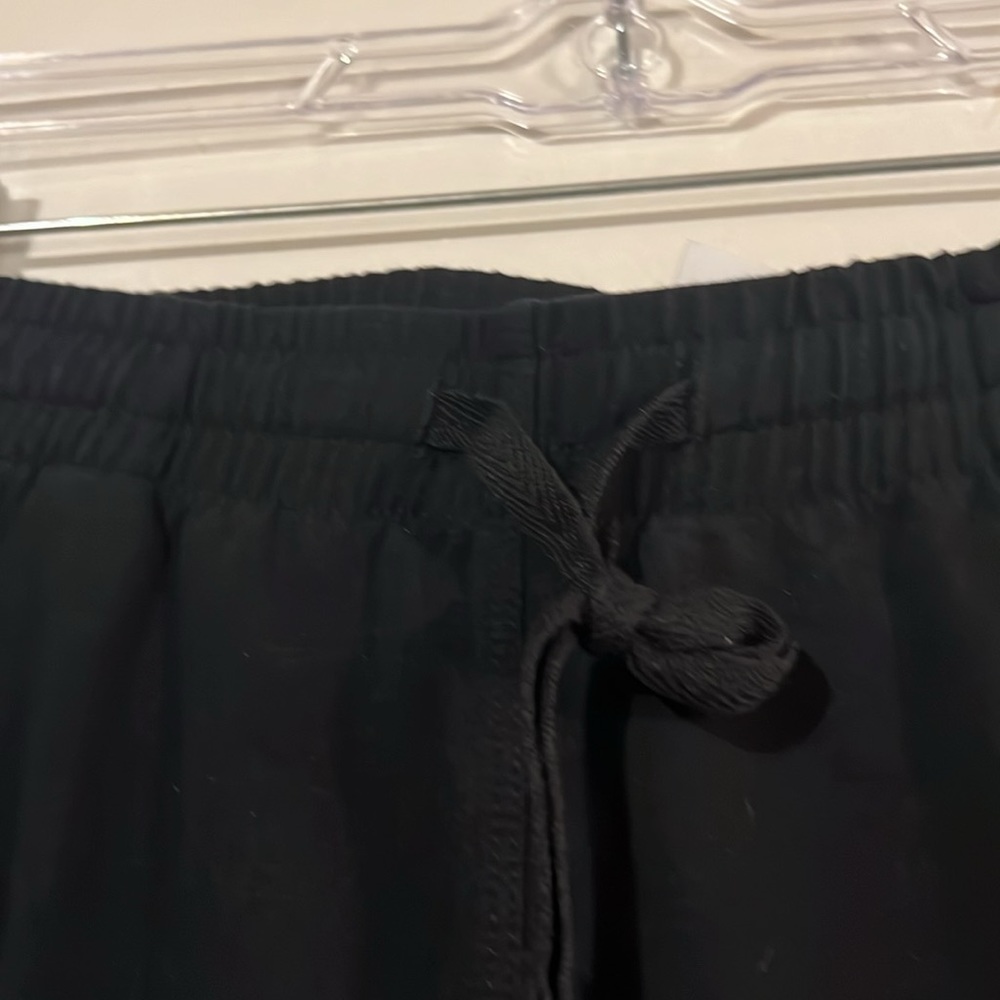 Willet black elastic drawstring waist mens soft pants - Picture 4 of 8